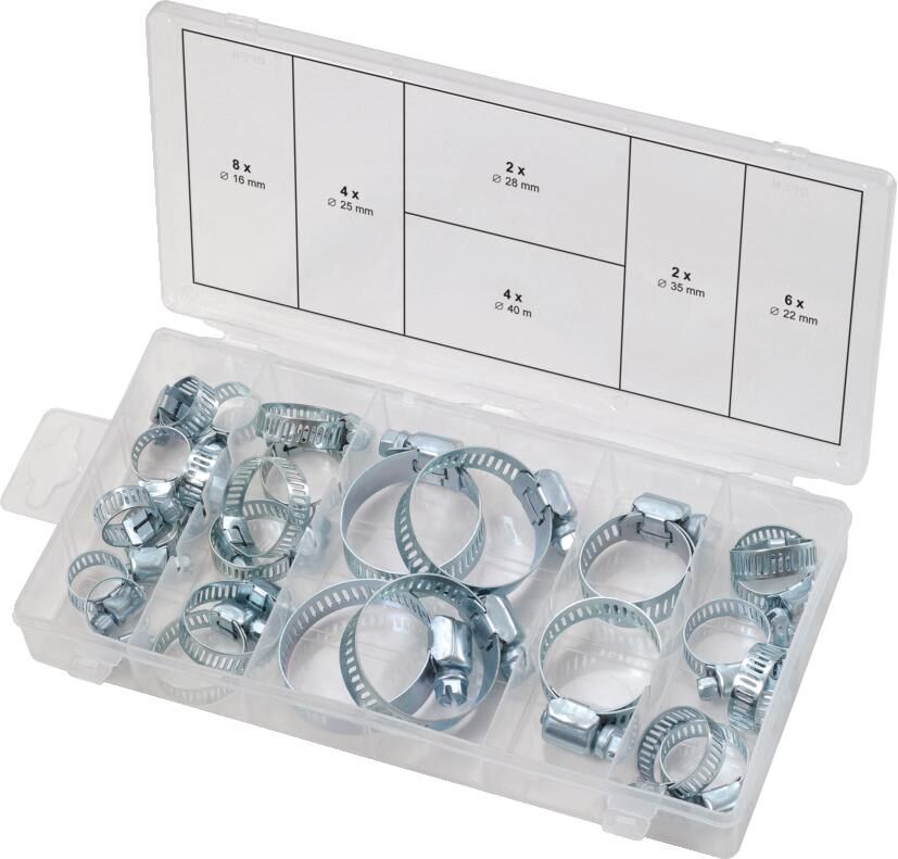 Ks tools ks-tools slangklem assortiment hose clamps-sort. .