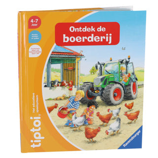 Ravensburger tiptoi boek ontdek de boerderij