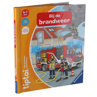 Ravensburger tiptoi boek bij de brandweer