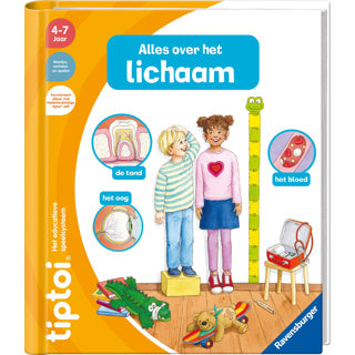 Ravensburger tiptoi boek alles over het lichaam