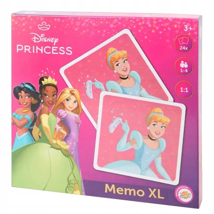 Intro disney princess memo spel xl 24 kaarten