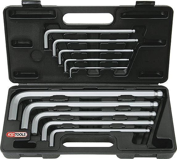 Ks tools ks-tools hoeksleutel set xl pin key set 10 pcs. 6-point inside