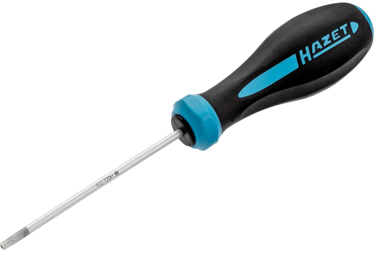 Hazet schroevendraaier hexanamic torx screwdriver 802-t20h 100 214mm