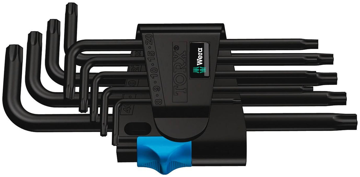 Wera hf hoeksleutel set 967 l torx angle wrench 967 9-piece