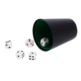 Osa private label dobbelset spel compleet met 5 dobbelstenen dobbelbeker en scoreblok op blister