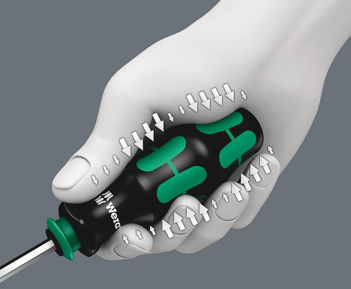 Wera schroevendraaier set "kraftform kompakt 28" kraftf. compact 28sb wera