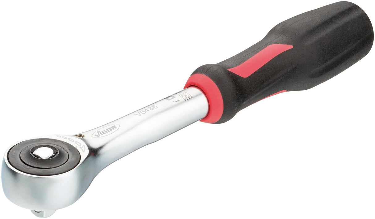 Vigor omkeerbare ratel v5436 reversible ratchets 1 4 w.twist grip