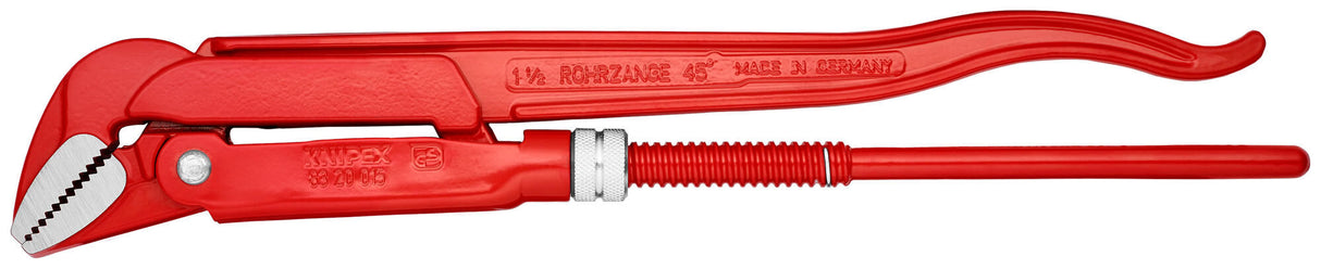 Knipex pijptang pipe pliers 45° threaded lacquered