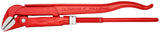 Knipex pijptang pipe pliers 45° threaded lacquered