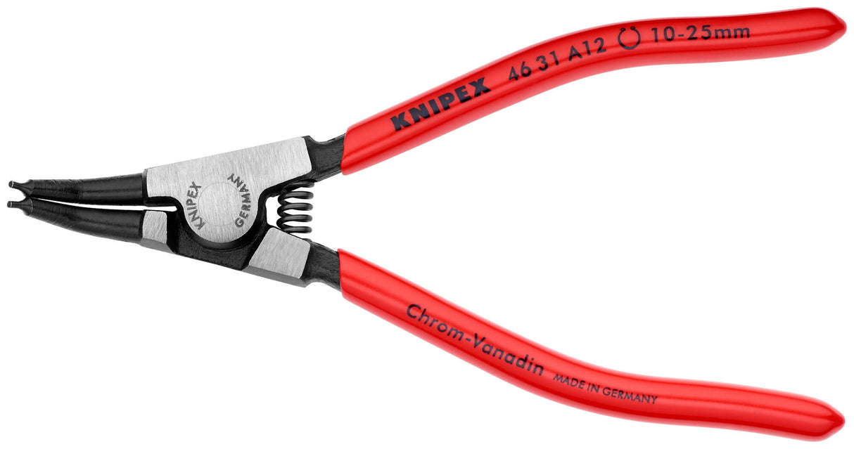 Knipex borgveertang circlip pliers 45 degrees curved