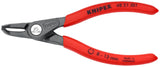 Knipex borgveertang praez.circlip pliers m.plastic curved
