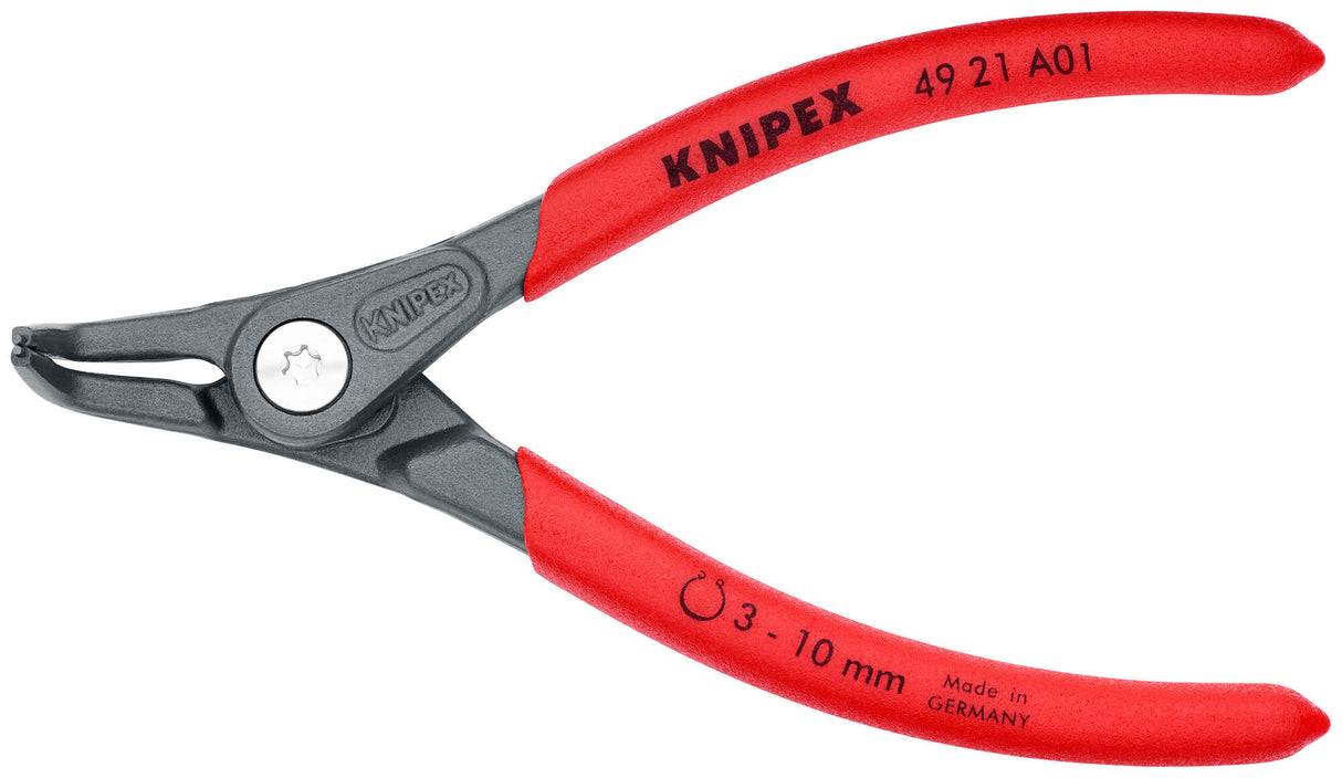 Knipex borgveertang praez.circlip pliers m.plastic curved
