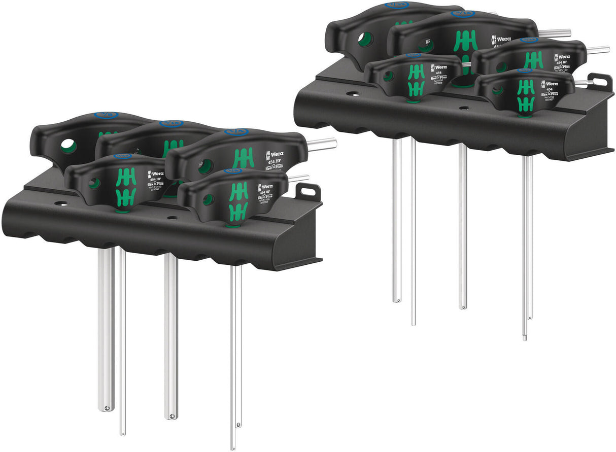 Wera 454 10 HF Set Imperial 1 Stiftsleutelset T-greep H