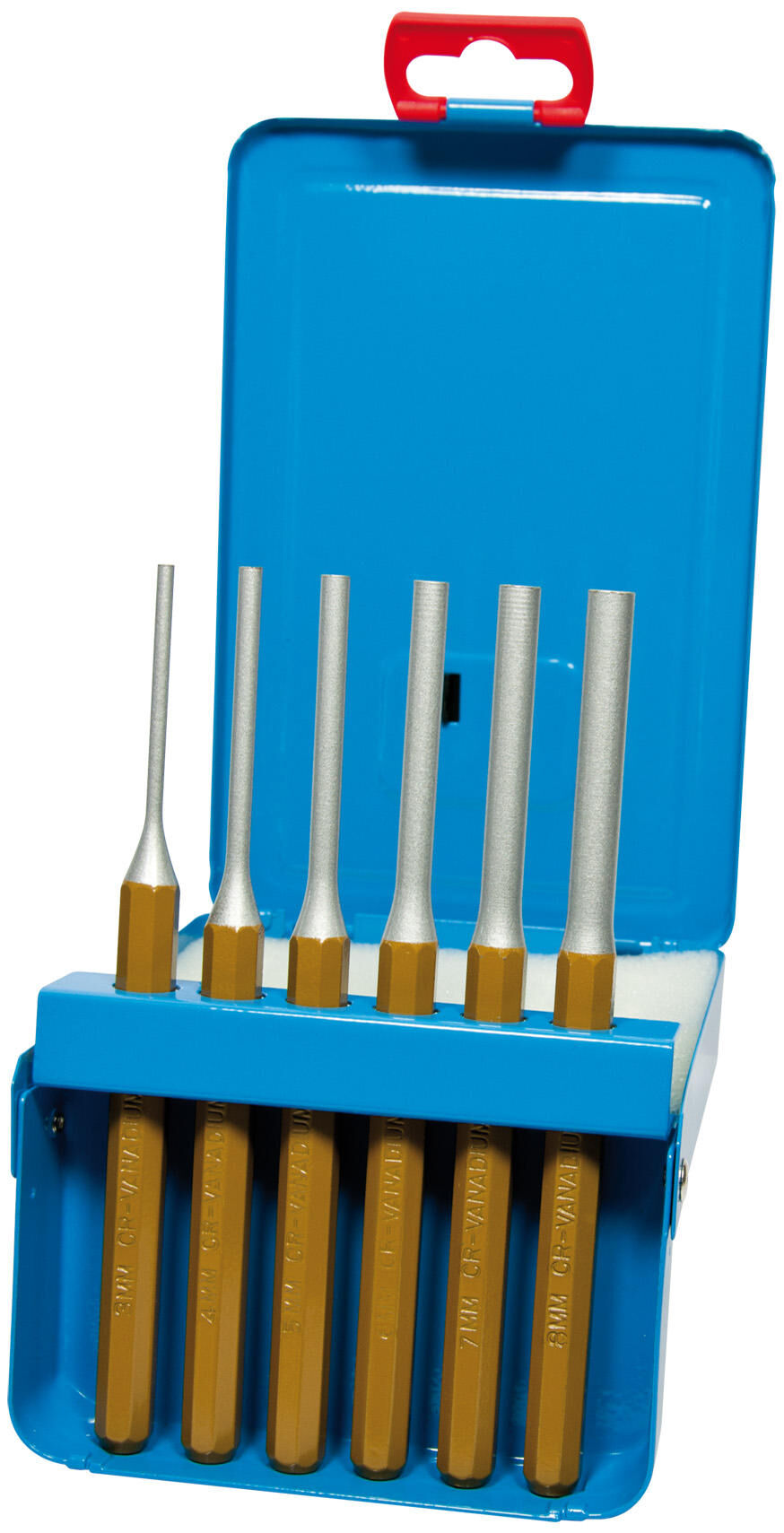 Sw stahl sw-stahl pendrijverset 82620l drift pin set 3-8mm 6 pcs. in metal case