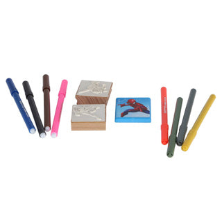 Spiderman stempelset 11 delig