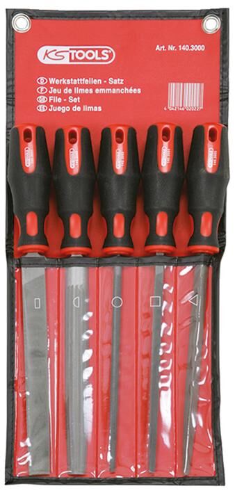 Ks tools ks-tools vijlenset workshop file set 5tlg. l 200mm