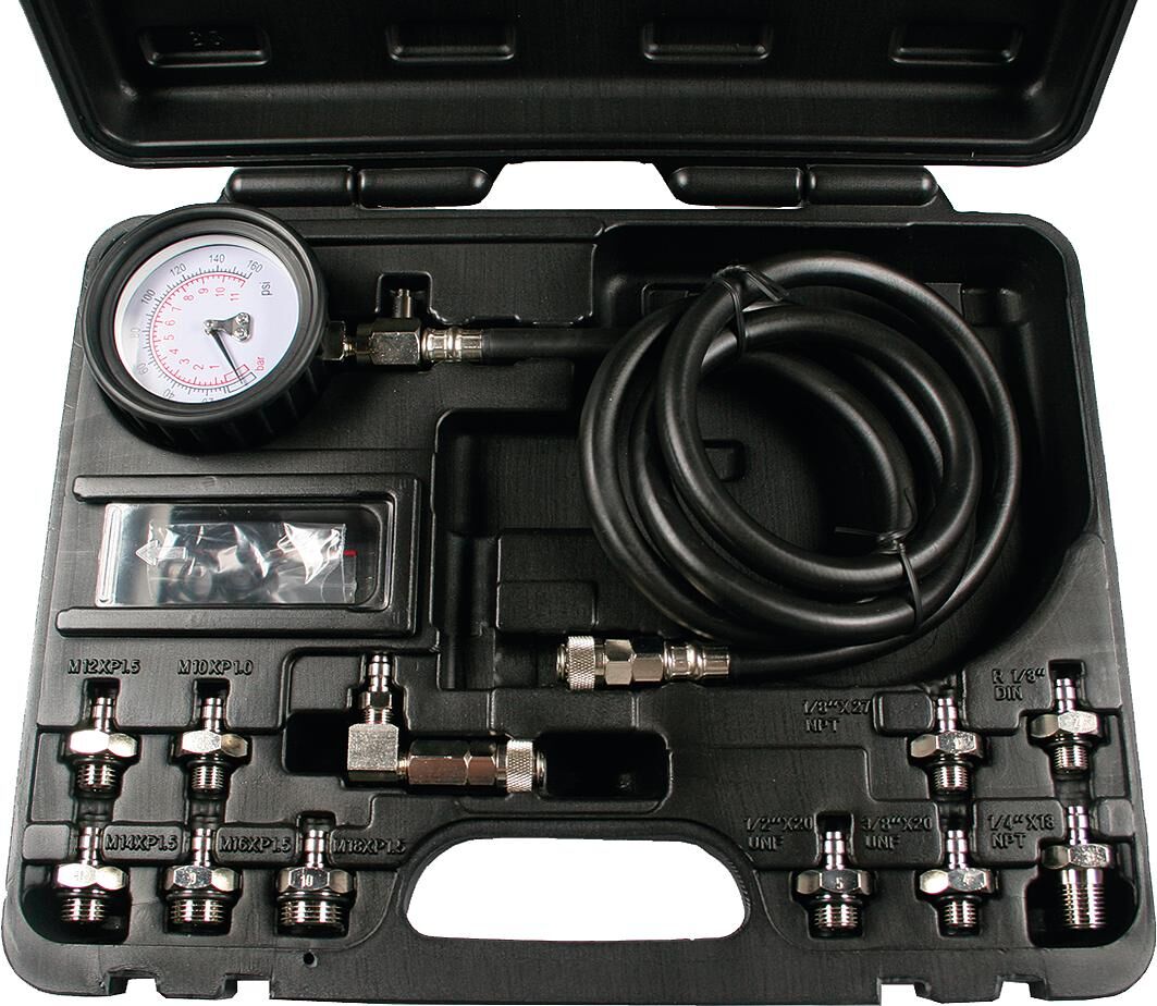 Busching oliedruk tester