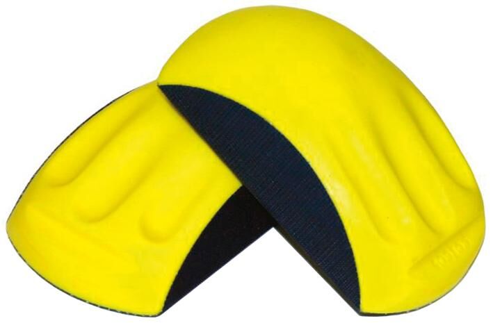 Profi color proficolor schuurblok pc sanding block yellow 15x8.5x4.6 cm