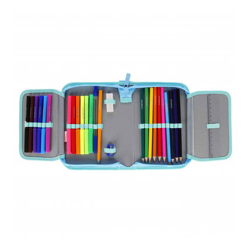 Etui met accessoires kat, 25dlg.