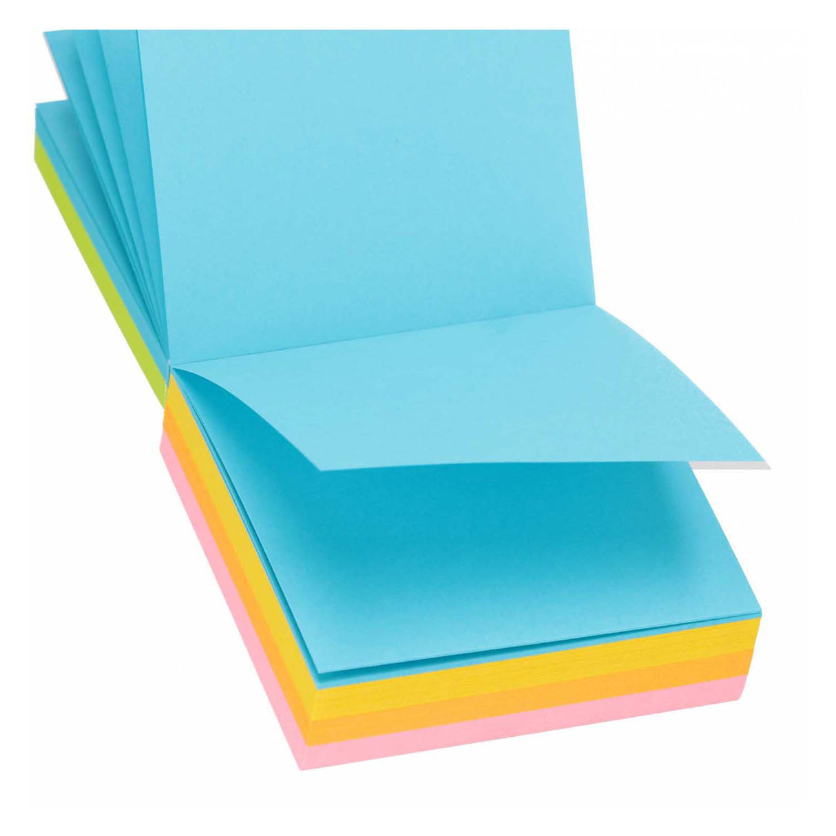 Gekleurde plaknotities 85x85mm