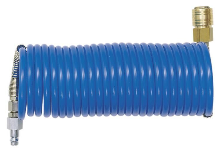 Schneider airsystems schneider persluchtslang spiral hose 5 mtr. 8x1 schneider