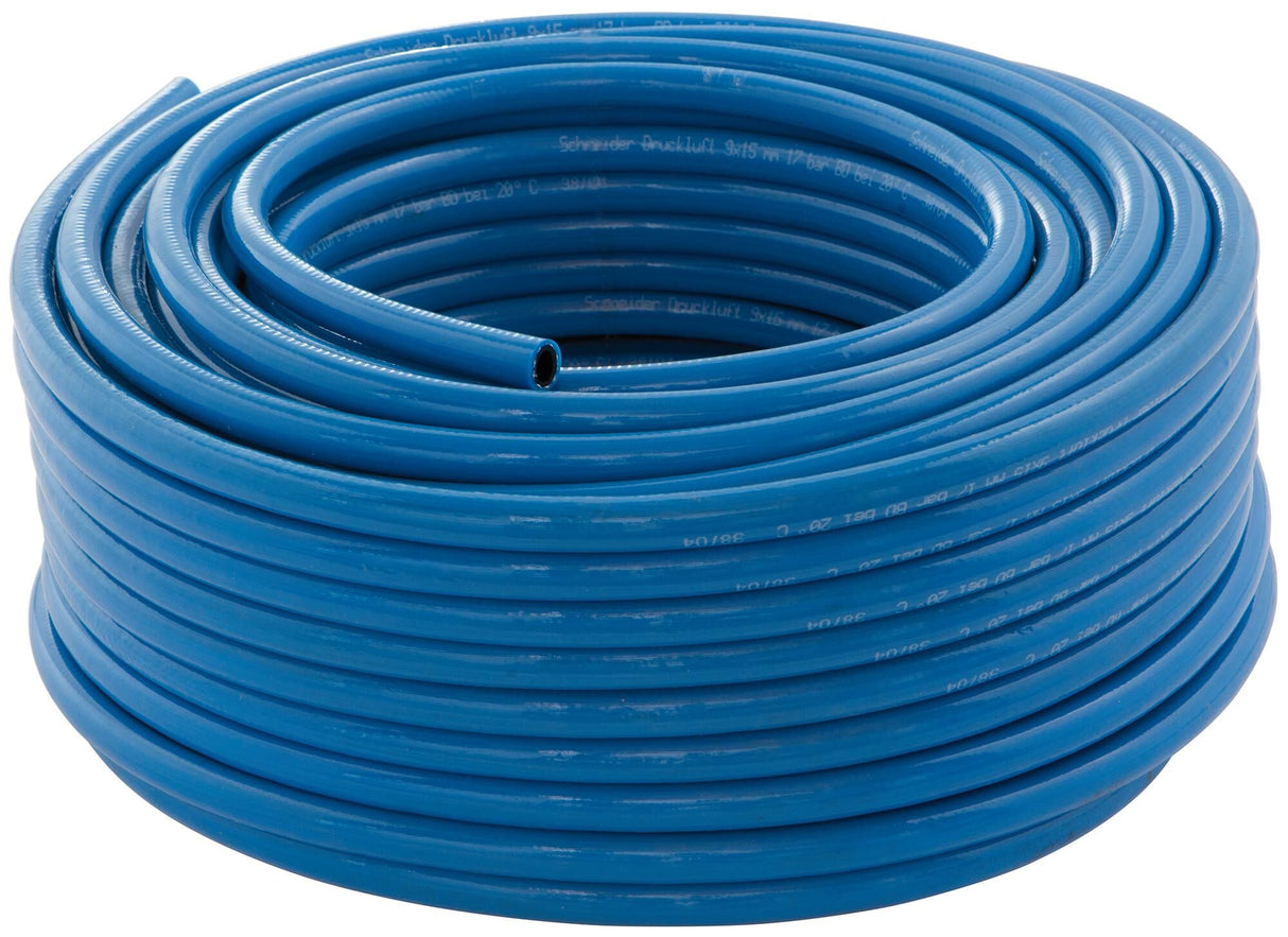 Schneider airsystems schneider persluchtslang compressed air hose 25 mt dls15-9 blue