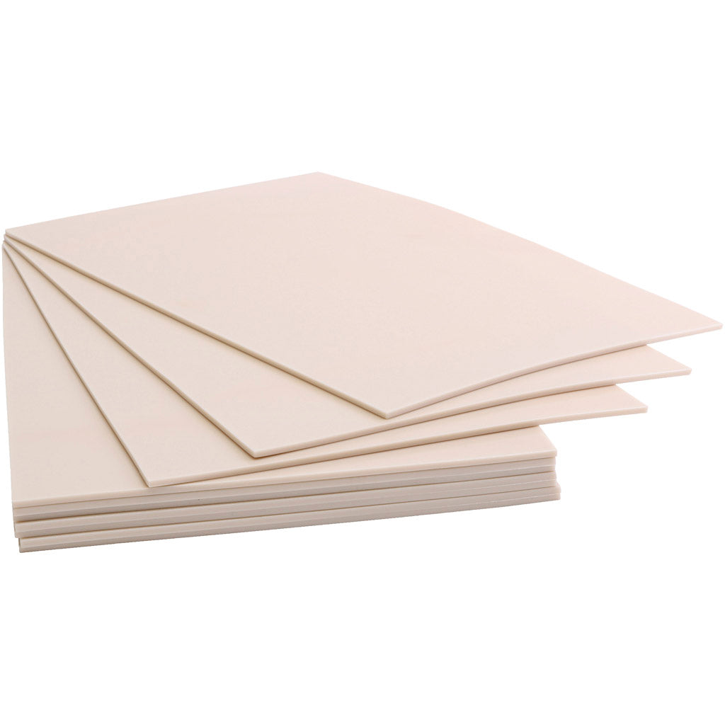 Creativ company linoplaat zacht, afm 20x30 cm, dikte 3 mm, 10 stuk 1 doos