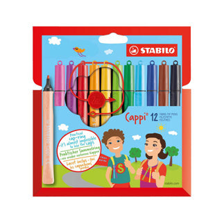 STABILO Cappi Viltstiften, 12st.