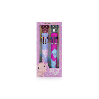 Dream pop set van 2 multicolor pennen axelot