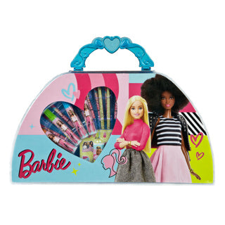 Undercover kleurkoffer barbie, 51dlg.