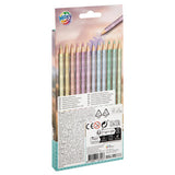 Creative craft group kleurpotloden pastel horse collection 12 stuks