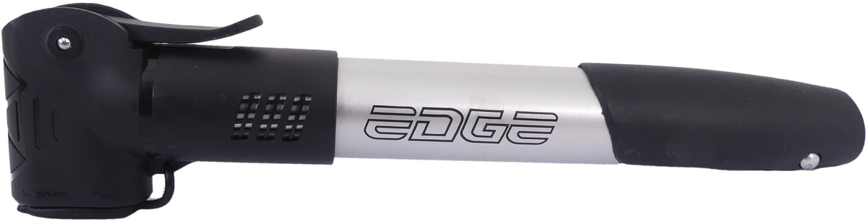 Edge tyfoon mini fietspomp 8 bar 116 psi zwart grijs