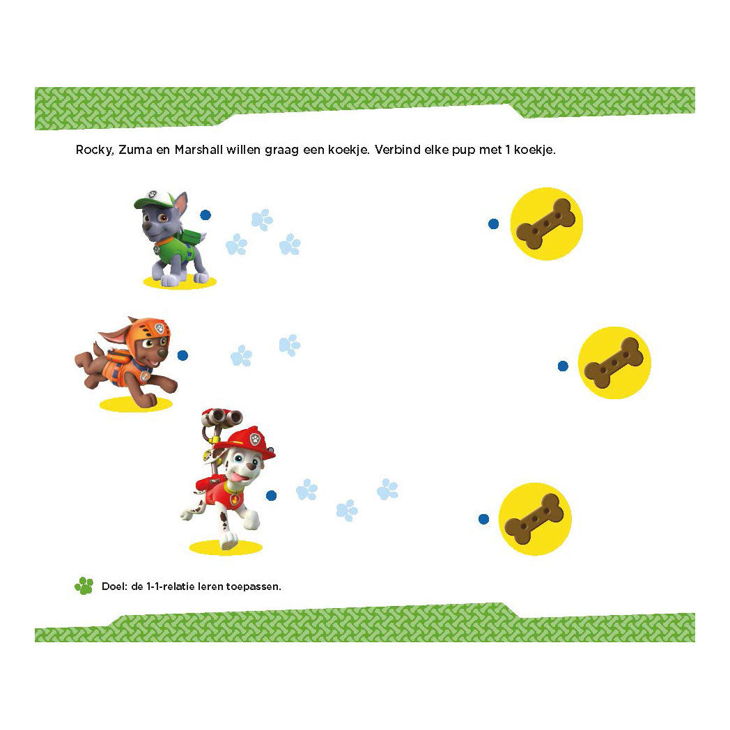 Paw patrol - eerste telspelletjes (3-4 jaar)