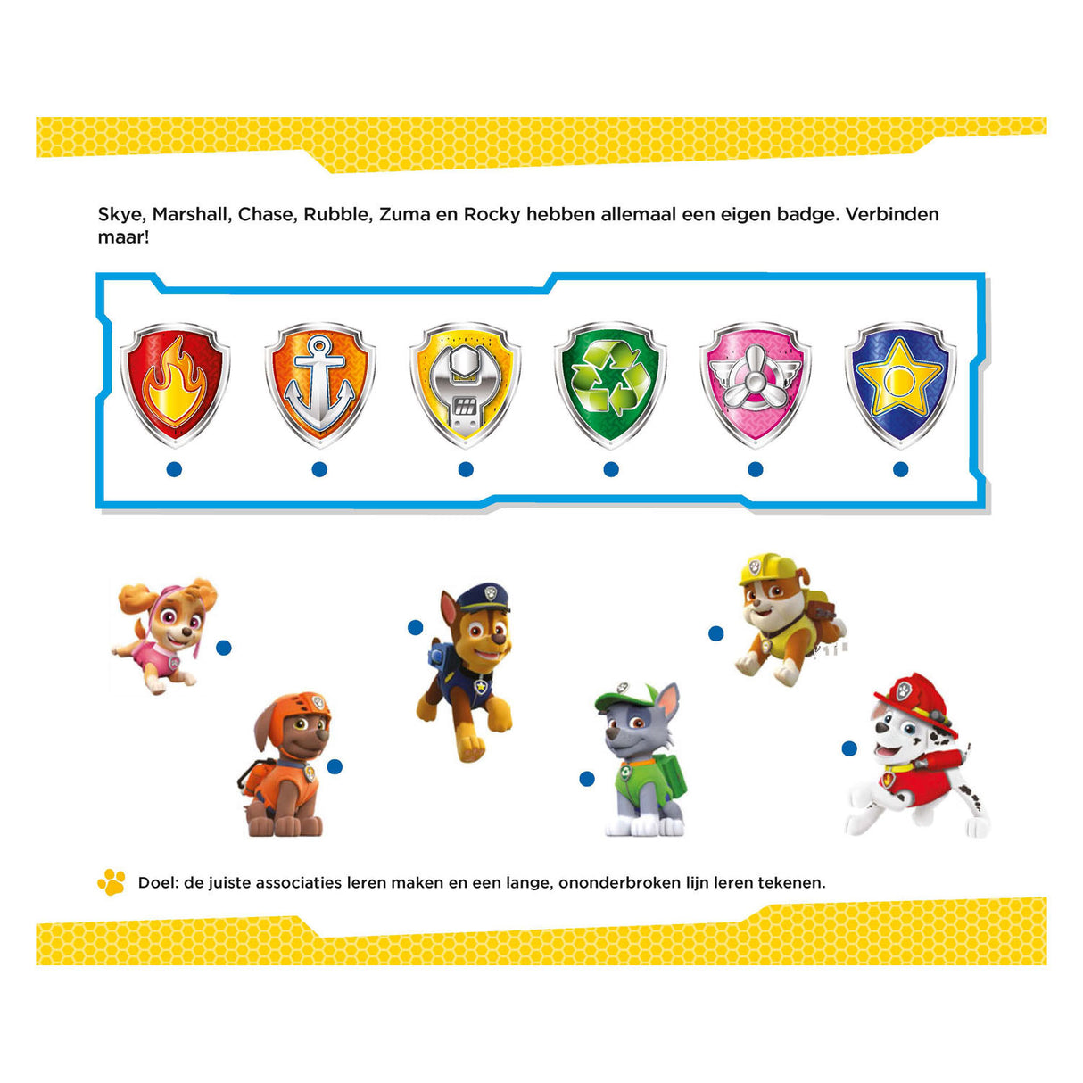 Deltas paw patrol - leuke schrijfspelletjes (4-5 jaar)