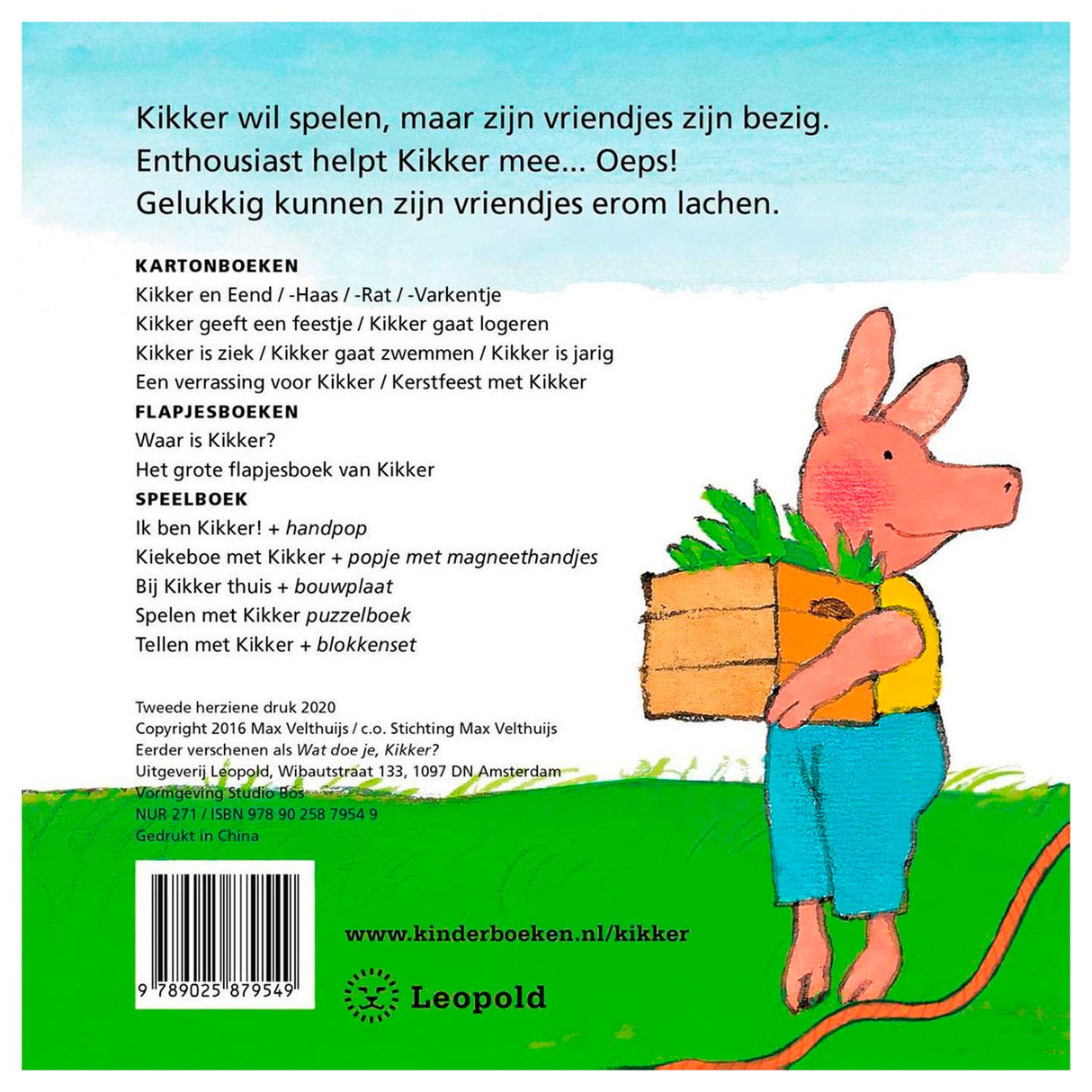 Centraal boekhuis oeps, kikker! flapjesboek