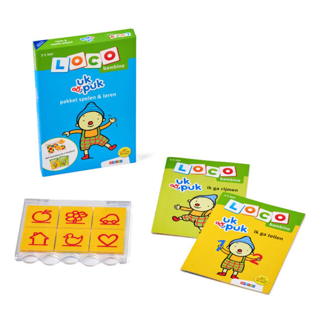 Wpg uitgevers bambino uk puk pakket spelen leren (3-5 jaar)