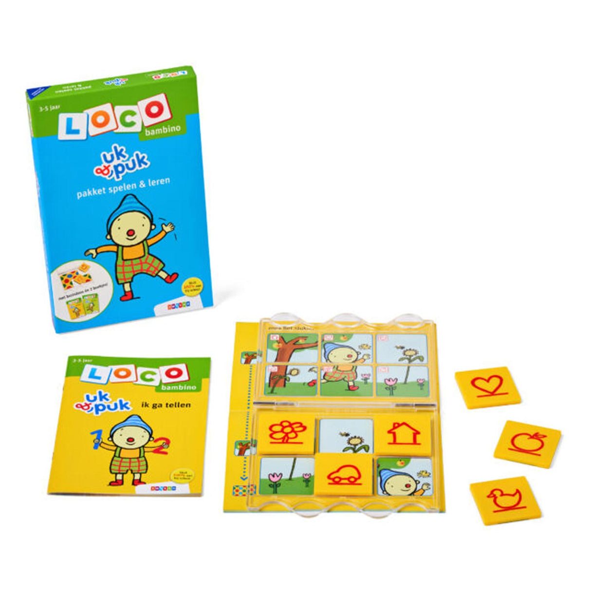 Wpg uitgevers bambino uk puk pakket spelen leren (3-5 jaar)