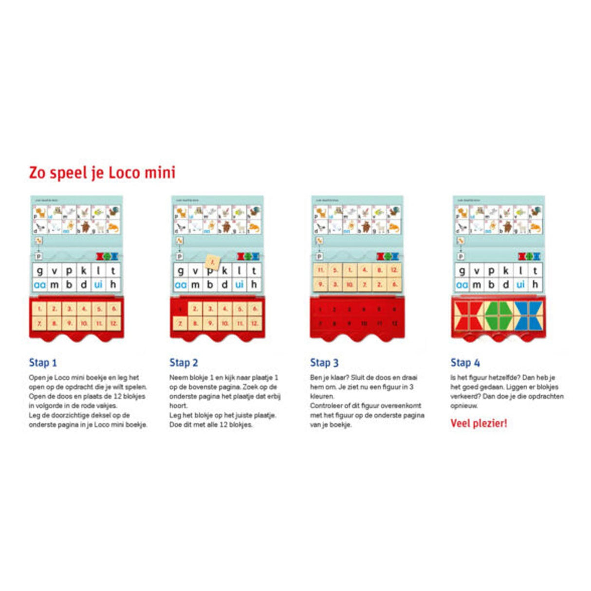 Wpg uitgevers mini loco - rompompom pakket taal lezen (4-6 jaar)