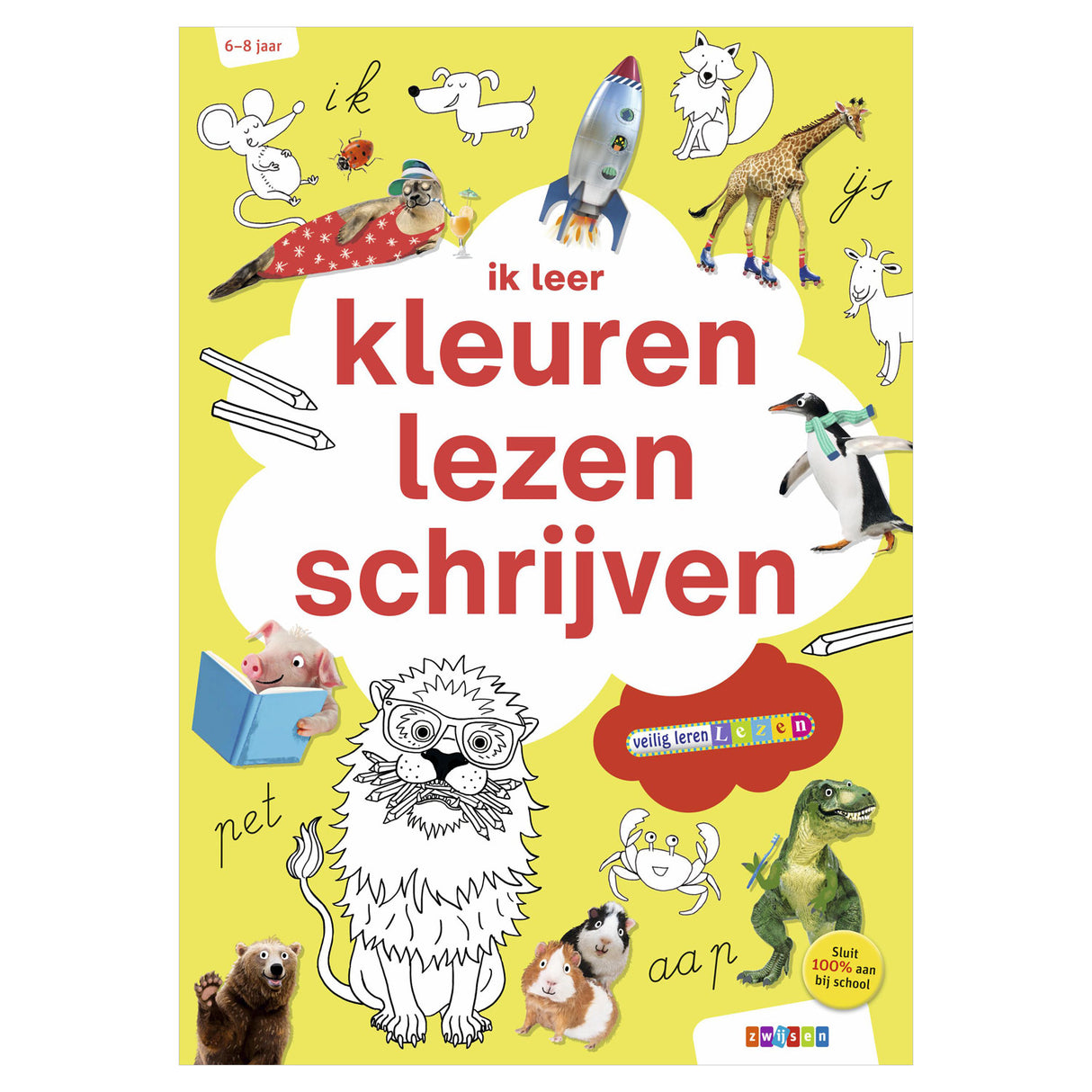 Wpg uitgevers veilig leren lezen - ik leer kleuren, lezen en schrijven