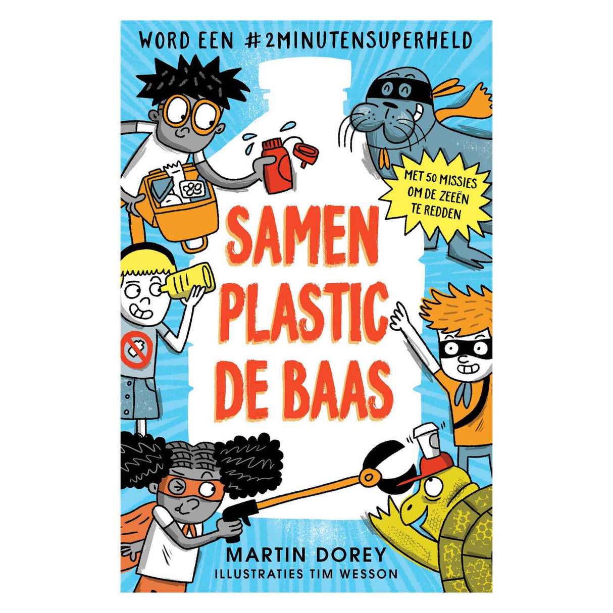 Centraal boekhuis samen plastic de baas