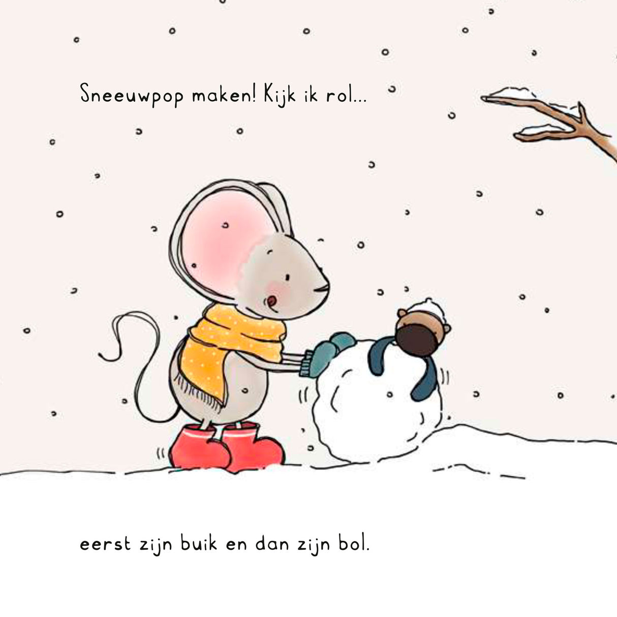 Wpg uitgevers kerst bij muis