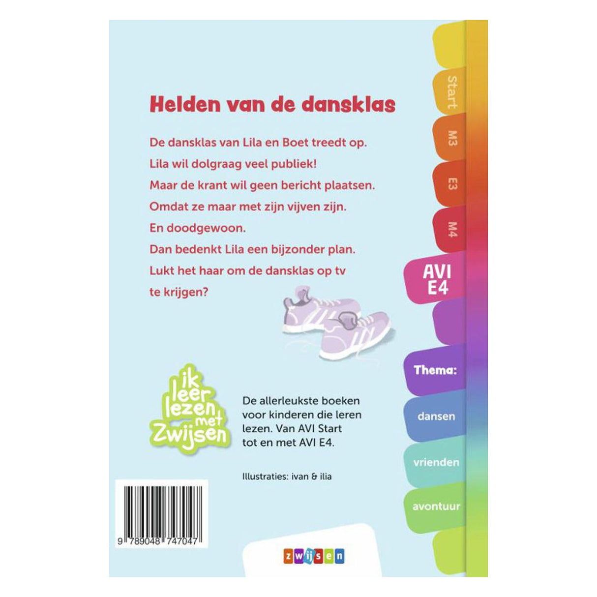 Wpg uitgevers ik leer lezen - helden van de dansklas (avi-e4)