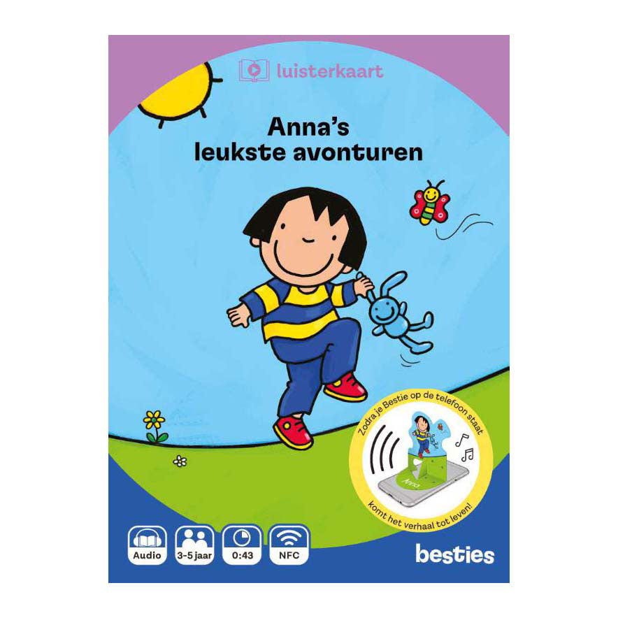 Centraal boekhuis anna's leukste avonturen luisterkaart