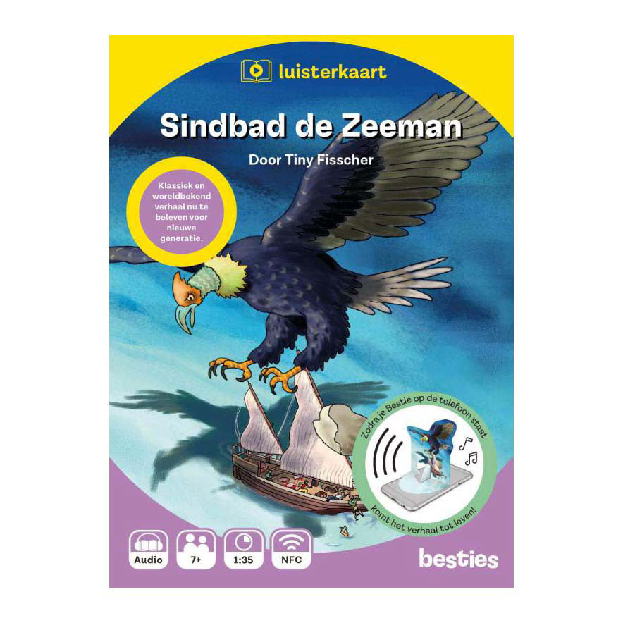Centraal boekhuis sindbad de zeeman luisterkaart