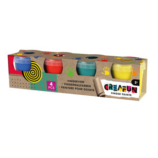 Creafun vingerverf 4 x 140 gram