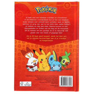 Deltas pokémon vriendenboek