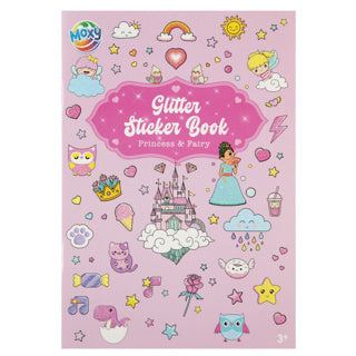 Creative craft group stickerboek glitter a5 8 pagina's assorti