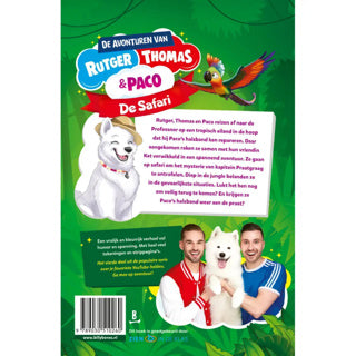 Boek Rutger Thomas en Paco de Safari