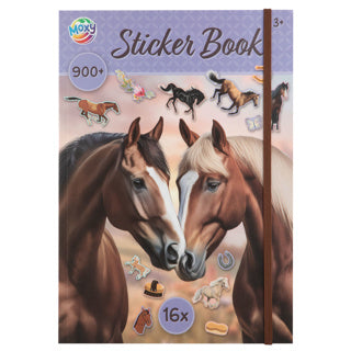 Creative craft group stickerboek a4 horse collection 16 pagina's en 900 + stickers