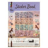 Creative craft group stickerboek a4 horse collection 16 pagina's en 900 + stickers